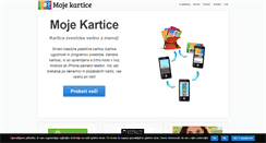 Desktop Screenshot of mojekartice.si